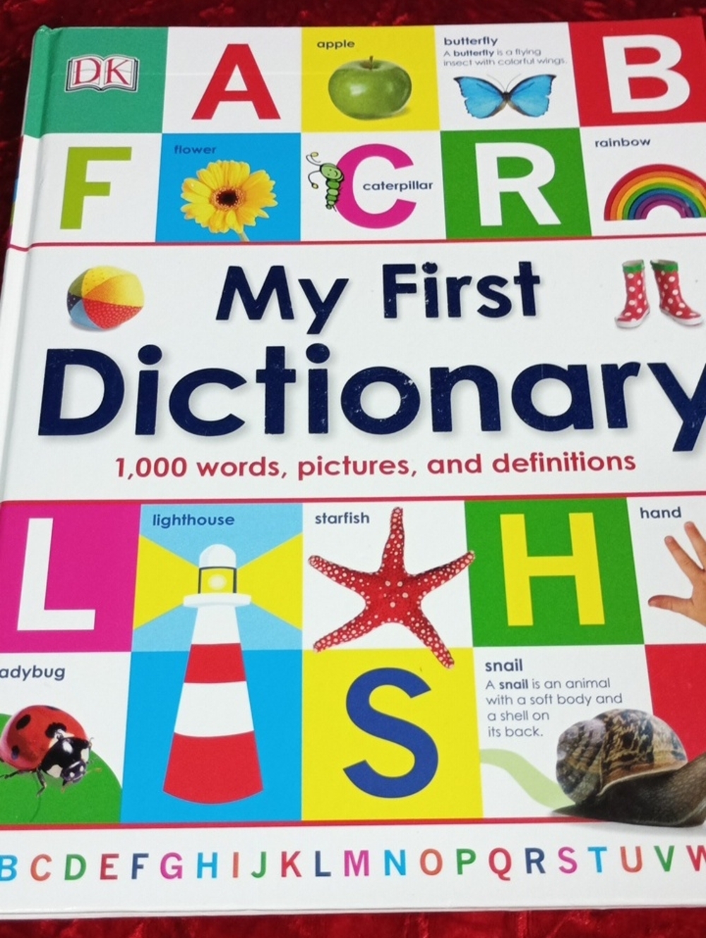 My First Dictionary - Colorful Kids Picture Dictionary